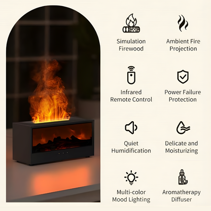 Vaporra™ Humidifier & Aroma Diffuser